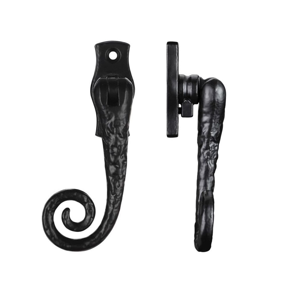 Monkey Tail Espag Handle (Locking) Right Hand - Antique Black